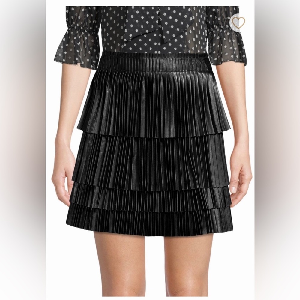 Alexis Briana Pleated Mini Skirt